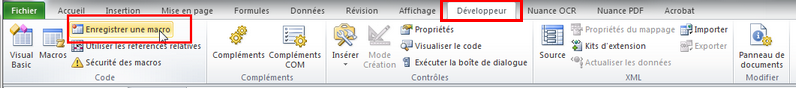 Menu Macro