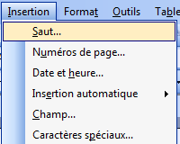 Saut de page