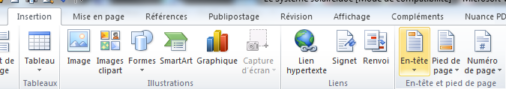 En-ttes word 2010