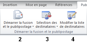barre d'outils