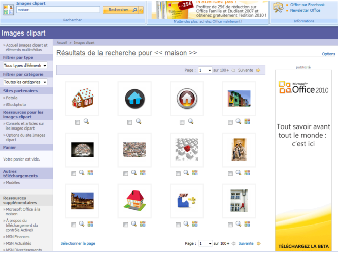 Résultat de recherche Online